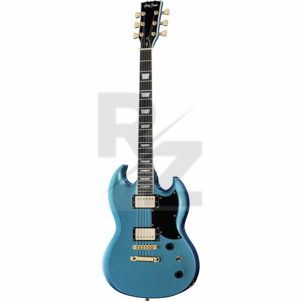 Harley Benton DC-DLX Gotoh Pelham Blue Image Harley Benton DC-DLX Gotoh Pelham Blue