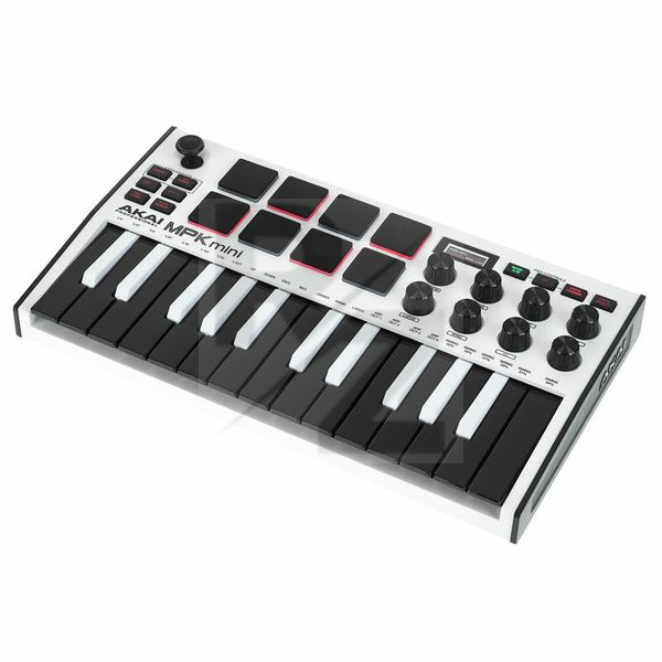 AKAI Professional MPK Mini MK3 White Image AKAI Professional MPK Mini MK3 White