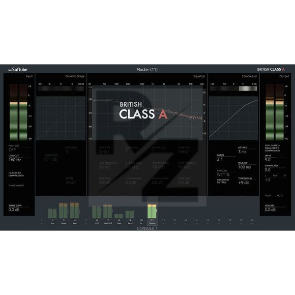 Image Softube British Class A for Console 1