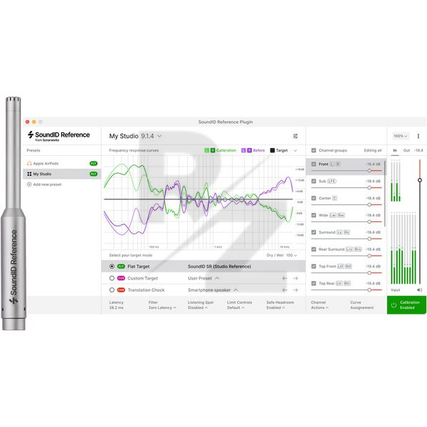Sonarworks SoundID Ref Multichannel w Mic Image Sonarworks SoundID Ref Multichannel w Mic