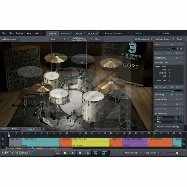 Toontrack Superior Drummer 3 Image Toontrack Superior Drummer 3