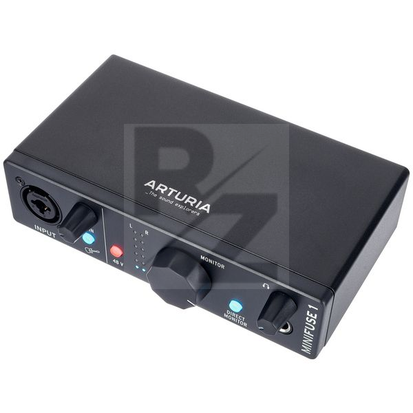 Arturia MiniFuse 1 Black Image Arturia MiniFuse 1 Black