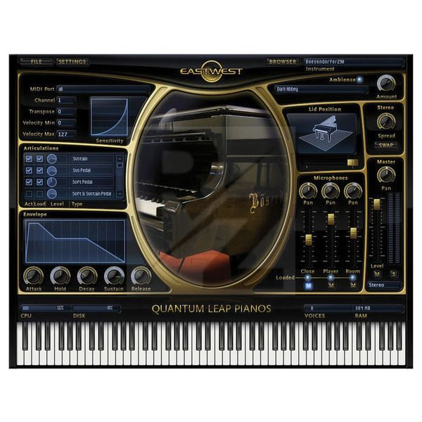 Image EastWest Bösendorfer 290 Platinum