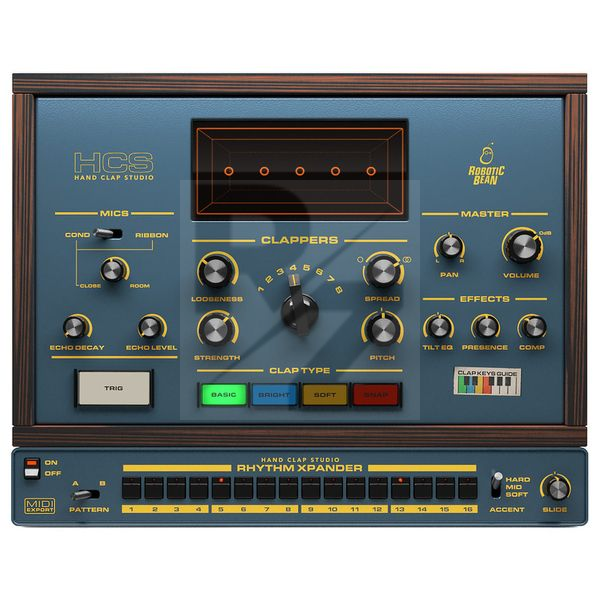 Image Robotic Bean Hand Clap Studio