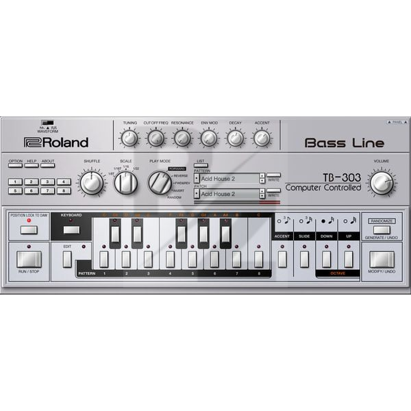 Roland Cloud TB-303 Image Roland Cloud TB-303