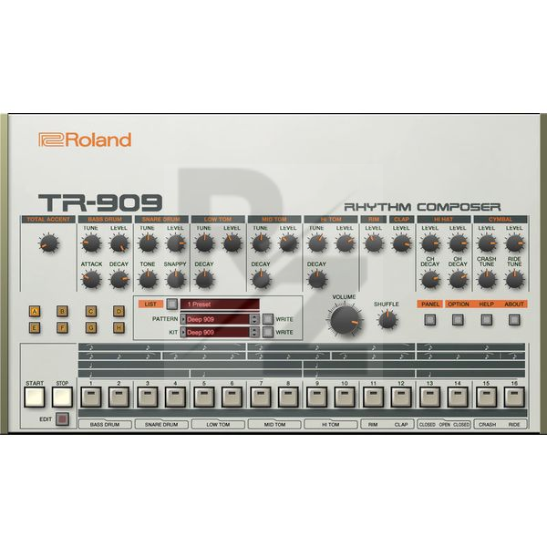 Roland Cloud TR-909 Image Roland Cloud TR-909