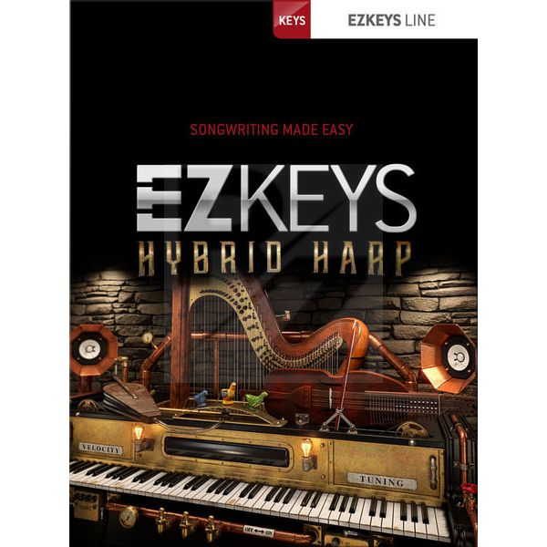 Toontrack EZkeys Hybrid Harp Image Toontrack EZkeys Hybrid Harp