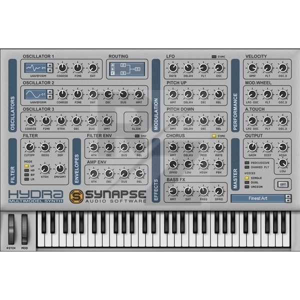 Image Synapse Audio Hydra