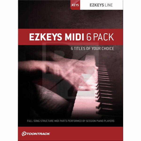Toontrack EZkeys Midi 6 Pack Image Toontrack EZkeys Midi 6 Pack