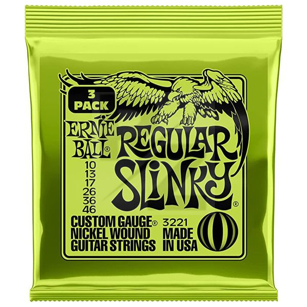 Ernie Ball 3221 3 Pack Image Ernie Ball 3221 3 Pack