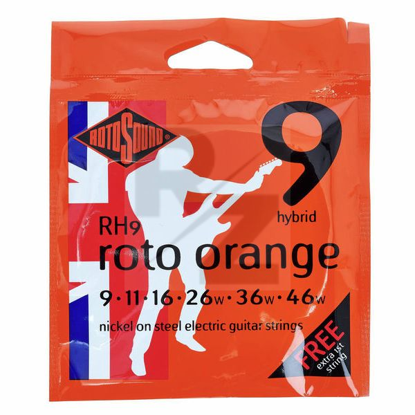 Image Rotosound RH9 Roto Oranges
