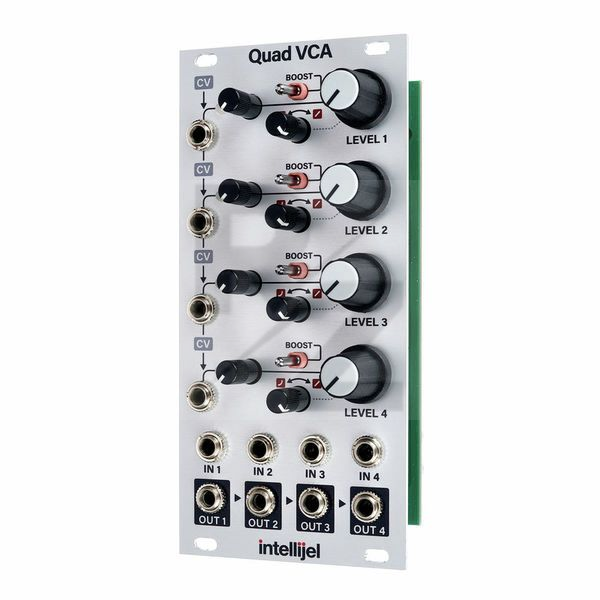 Image Intellijel Designs Quad VCA