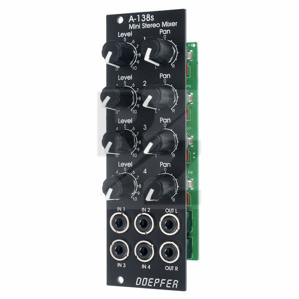 Image Doepfer A-138s VE Mini Stereo Mixer