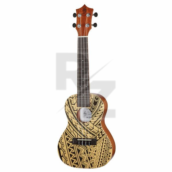 Harley Benton Hawaii Concert Spruce Tattoo Image Harley Benton Hawaii Concert Spruce Tattoo