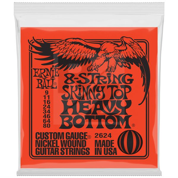 Image Ernie Ball 2624 Skinny Top Heavy Bottom