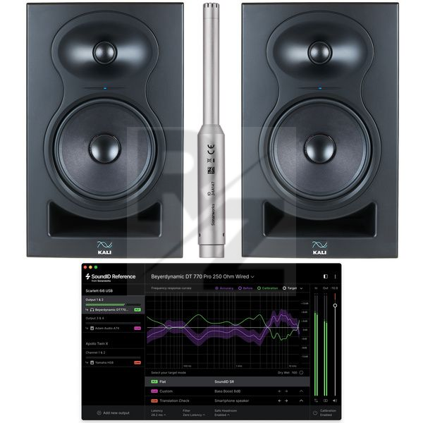 Image Kali Audio LP-6 2nd Wave Sonarworks Bdl