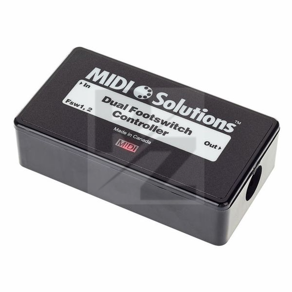 Image MIDI Solutions Dual Footswitch Controller