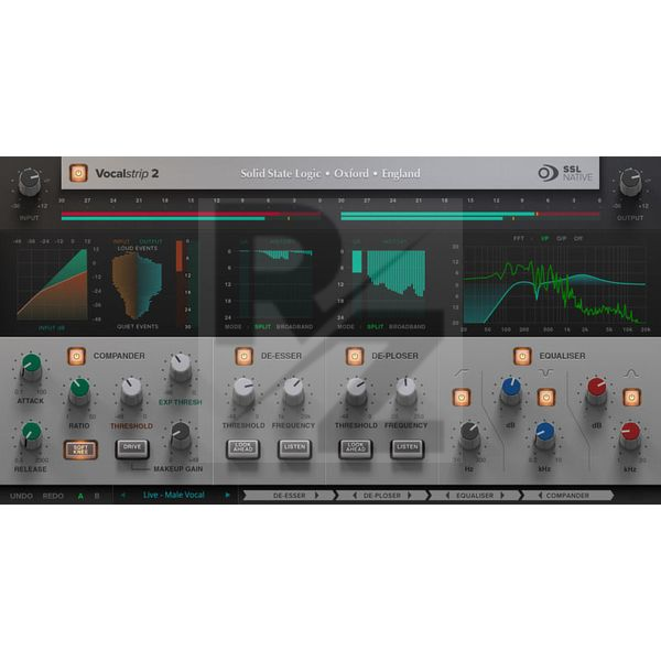 SSL Native Vocalstrip 2 Image SSL Native Vocalstrip 2
