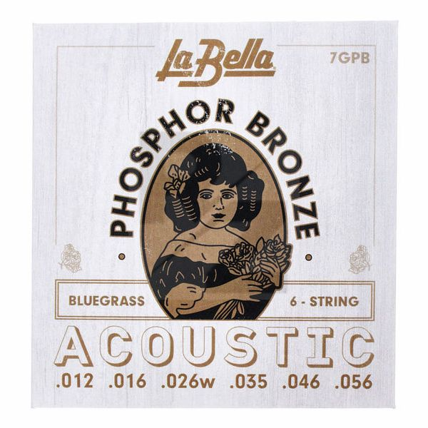 Image La Bella 7GPB Phosphor Bronze Bluegrass