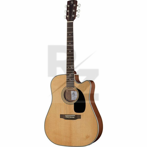 Image Harley Benton Custom Line CLD-28SCE Walnut