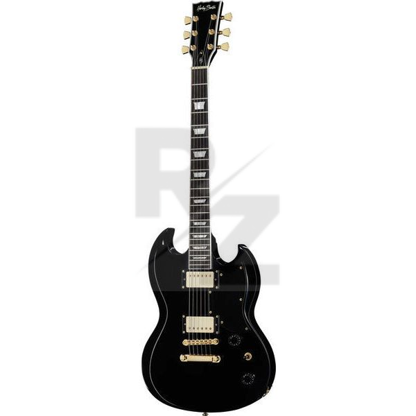 Harley Benton DC-DLX Gotoh Black Image Harley Benton DC-DLX Gotoh Black