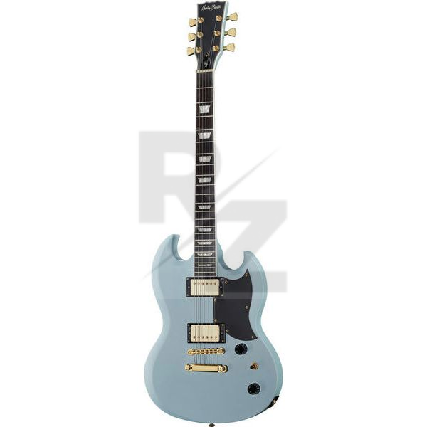 Image Harley Benton DC-DLX Gotoh Daphne Blue
