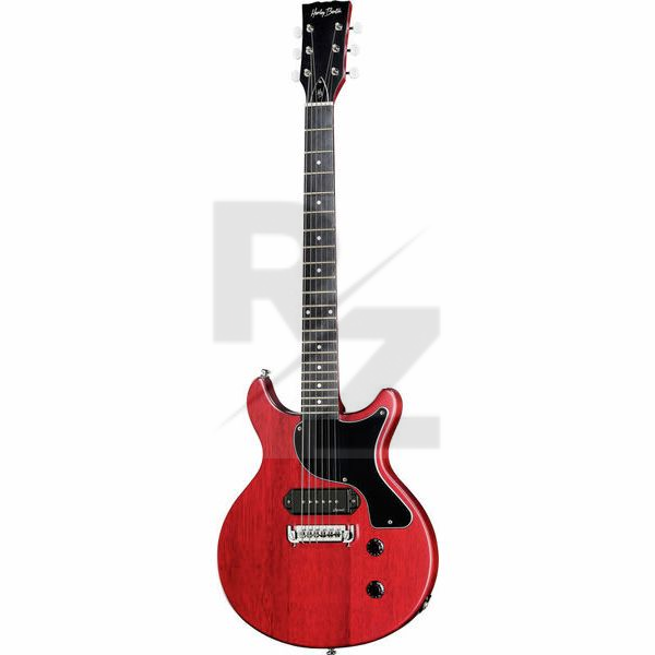 Harley Benton DC-Junior FAT Faded Cherry Image Harley Benton DC-Junior FAT Faded Cherry