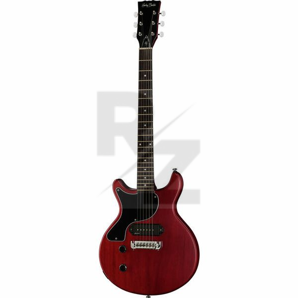 Harley Benton DC-Junior FAT LH Faded Cherry Image Harley Benton DC-Junior FAT LH Faded Cherry