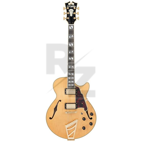D'Angelico Deluxe SS Satin Honey Image D'Angelico Deluxe SS Satin Honey