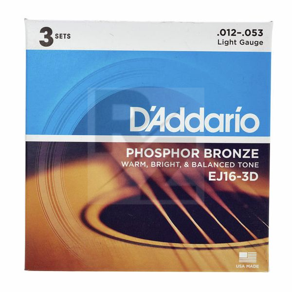 Image Daddario EJ16-3D