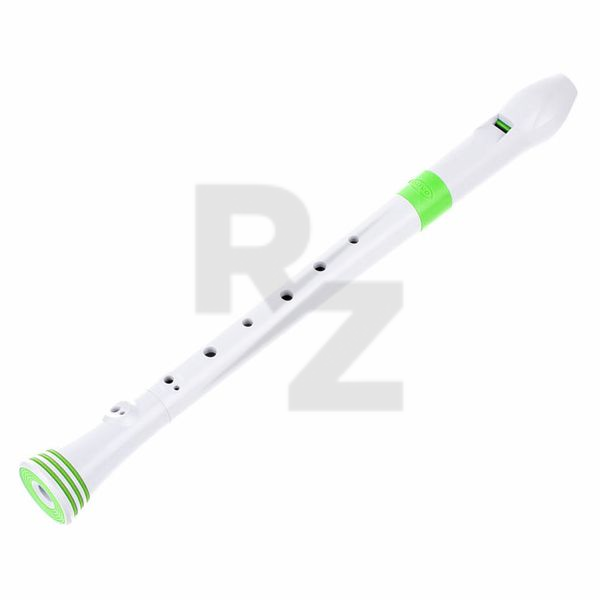 Image Nuvo Soprano Recorder White-Green
