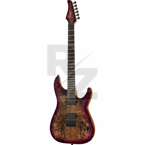 Schecter C-6 Pro Aurora Burst Image Schecter C-6 Pro Aurora Burst