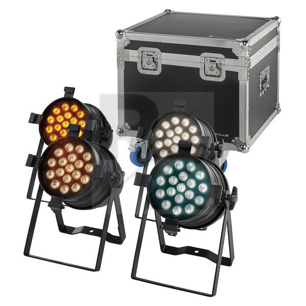 Image Stairville CX-70 CW/WW/A Bk Tourpack 4