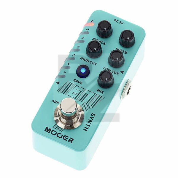 Image Mooer E7 Polyphonic Guitar Synth.