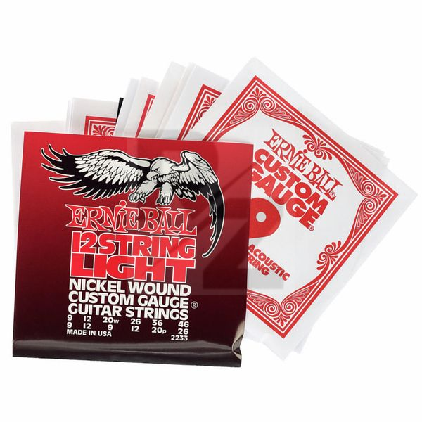 Image Ernie Ball 12-string Light Nickel Wound