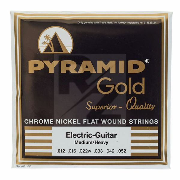 Image Pyramid Gold Medium/Heavy Flatwound