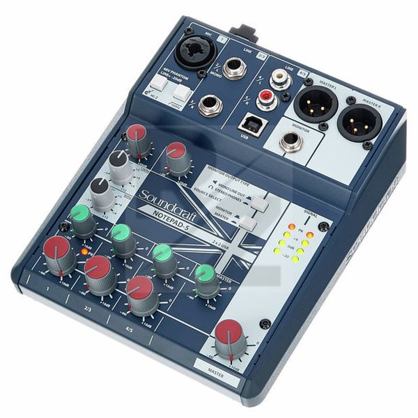 Soundcraft Notepad-5 Image Soundcraft Notepad-5