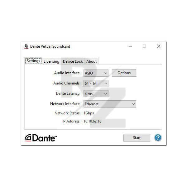 Image Dante Virtual Soundcard