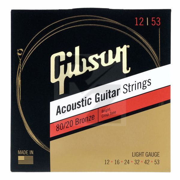 Gibson 80/20 Bronze Acoustic 12 Image Gibson 80/20 Bronze Acoustic 12