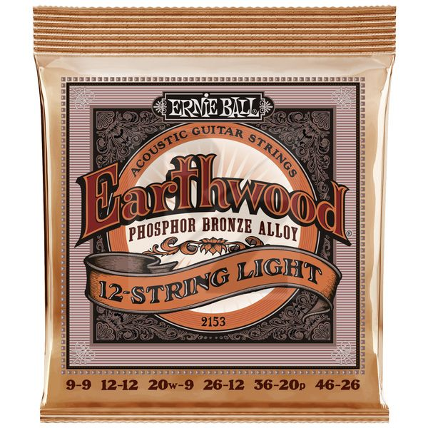 Image Ernie Ball 2153 Earthwood Phosphor Bronze
