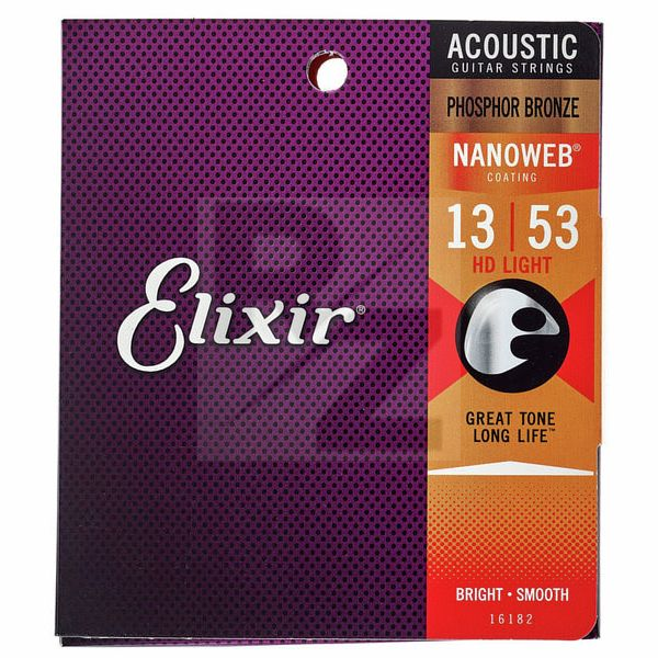 Image Elixir 16182 Phosphor Bronze HD Light