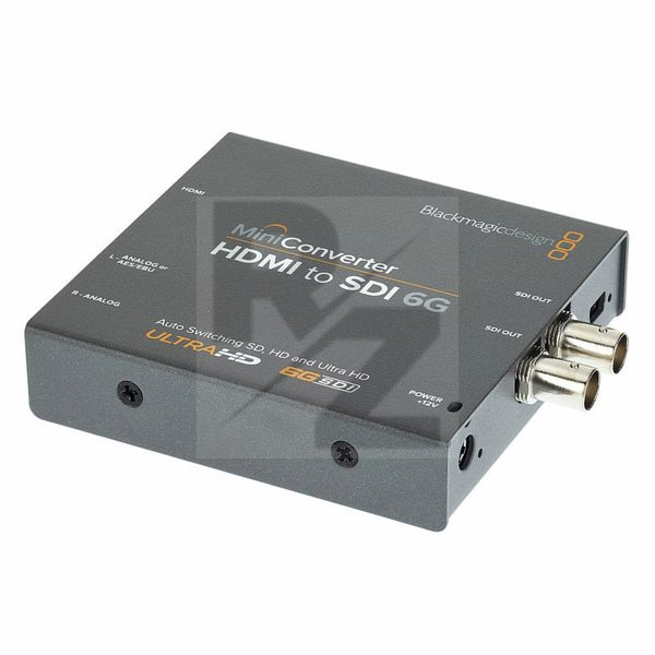 Blackmagic Design Mini Converter HDMI-SDI 6G Image Blackmagic Design Mini Converter HDMI-SDI 6G