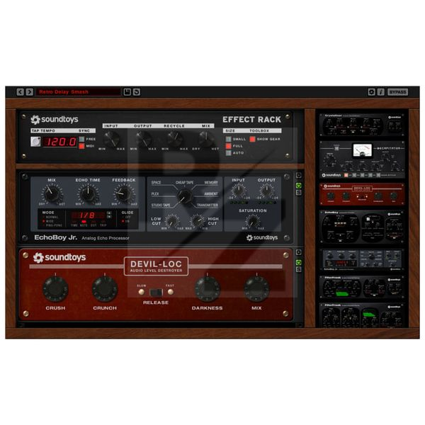 Image Soundtoys Effekt Rack