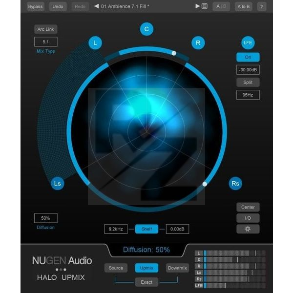 Nugen Audio Halo Upmix Image Nugen Audio Halo Upmix