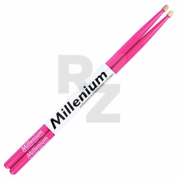 Millenium H5A Hickory Sticks Pink Image Millenium H5A Hickory Sticks Pink