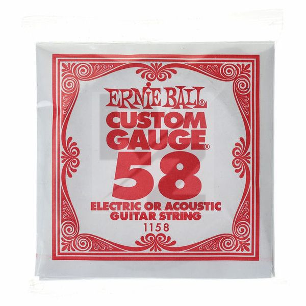Ernie Ball 058 Single String Wound Set Image Ernie Ball 058 Single String Wound Set