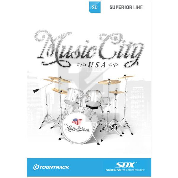 Toontrack SDX Music City USA Image Toontrack SDX Music City USA