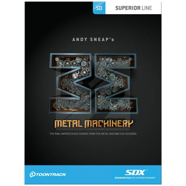 Toontrack SDX Metal Machinery Image Toontrack SDX Metal Machinery