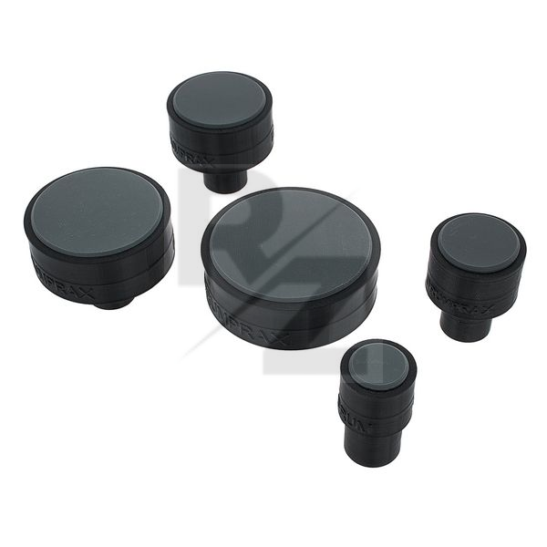 Image Drumprax Take 5 Practice Pads Black