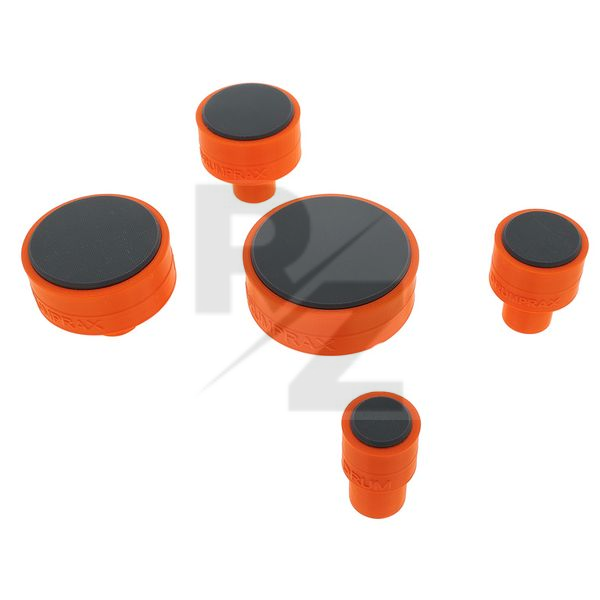 Image Drumprax Take 5 Practice Pads Orange